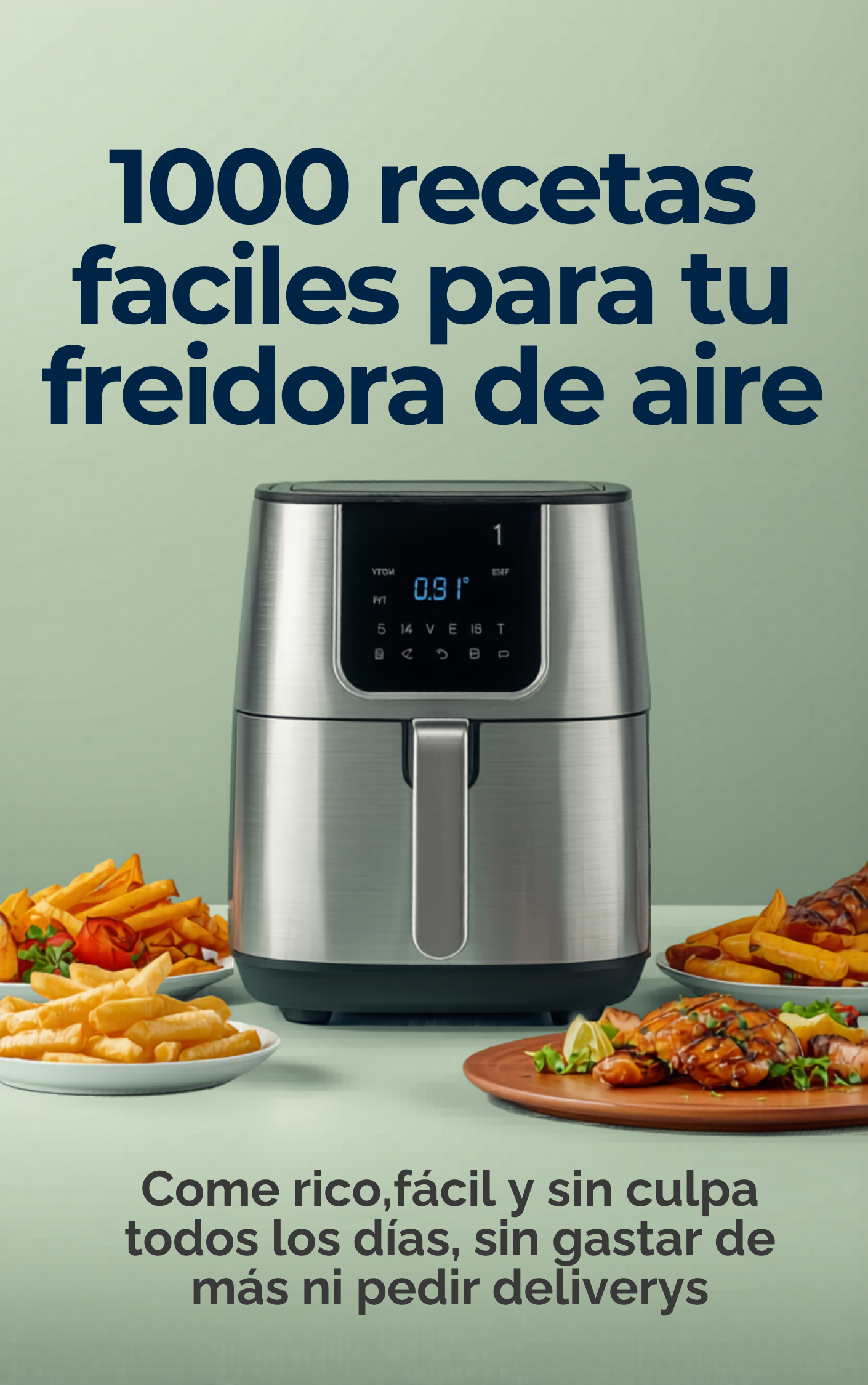1000 RECETAS FACILES CON LA AIR FRIYER